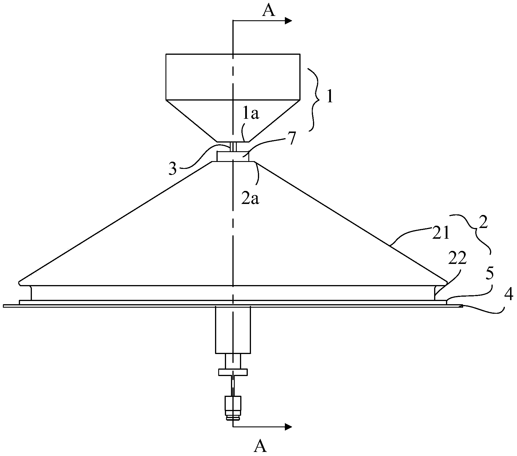 Omni-directional ceiling antenna