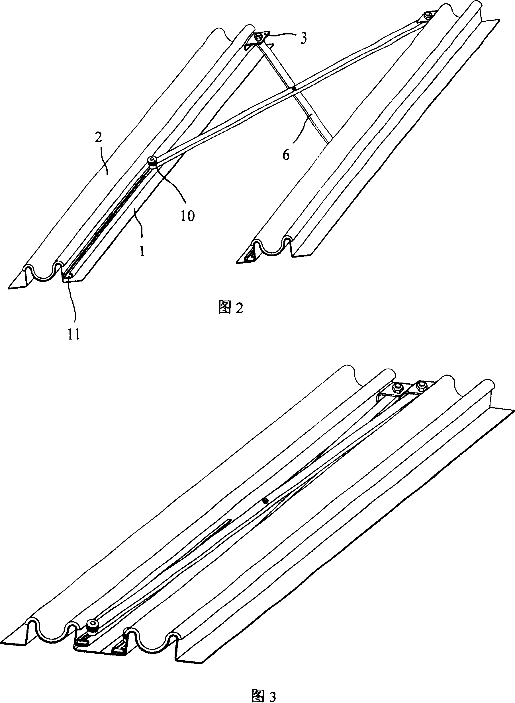 Bracket of rocking chair (bed)