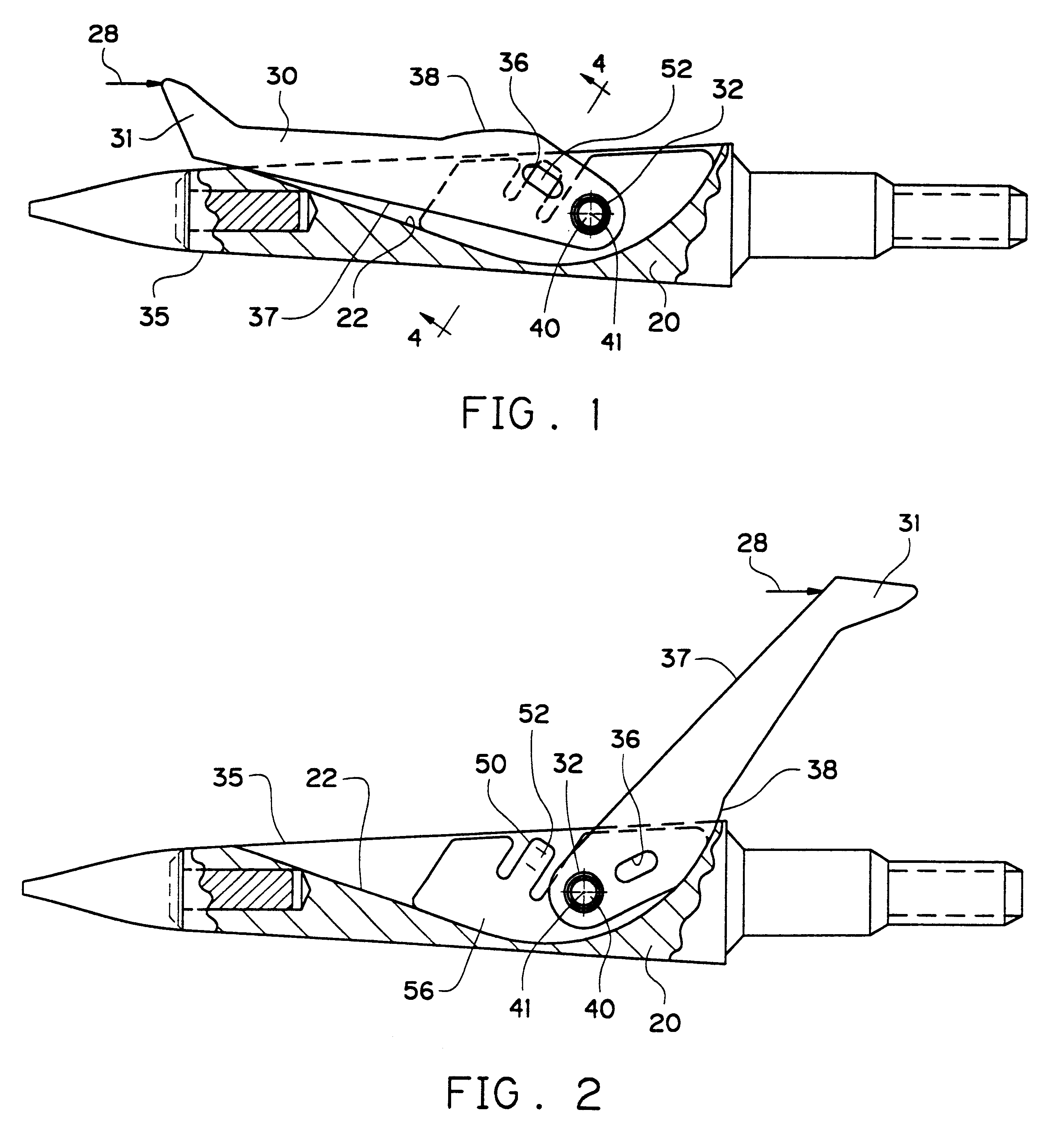 Arrowhead with interchangeable blades