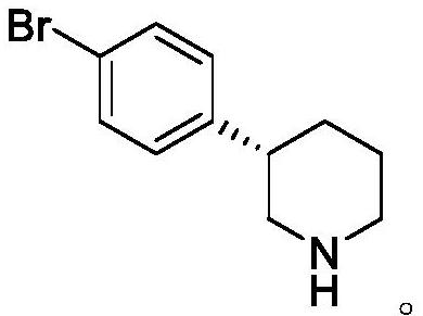 Preparation method of niraparib intermediate (S)-3-(4-bromophenyl) piperidine