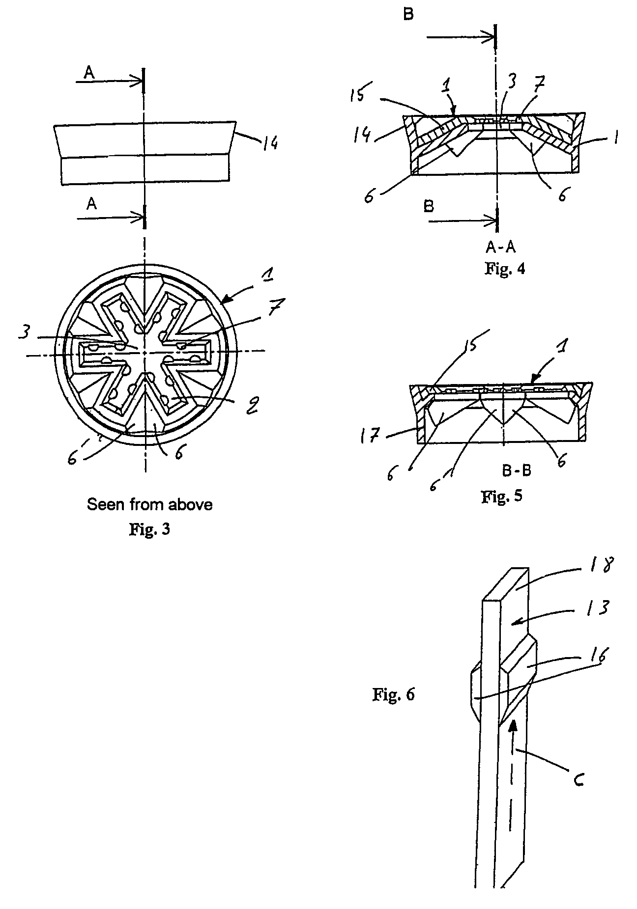 Device for dispensing oblong objects, comprising one main opening and at least one other elongated opening
