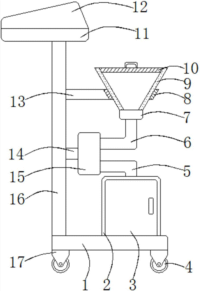 High sealing property urine flow rate detection device