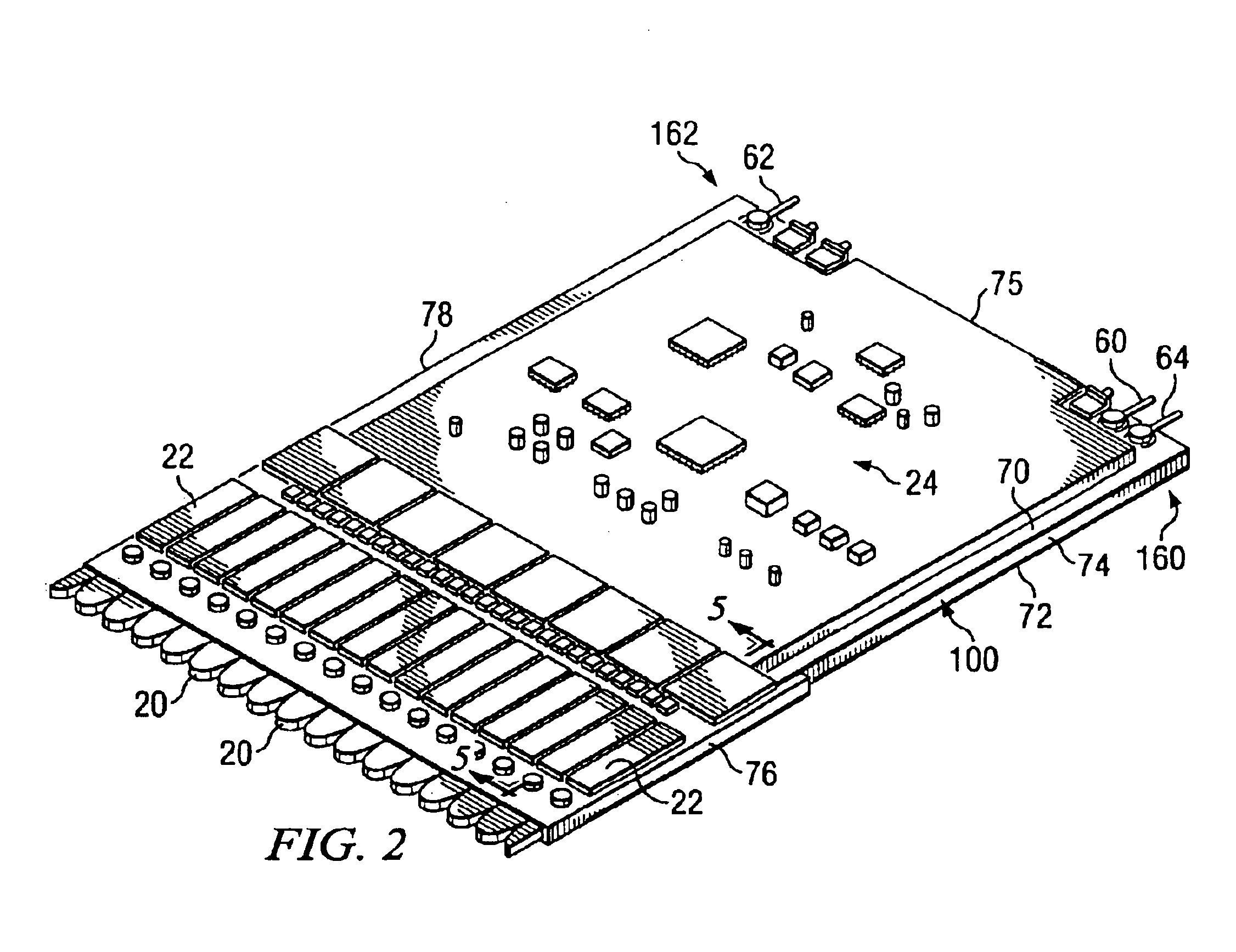Method and apparatus for cooling heat-generating structure