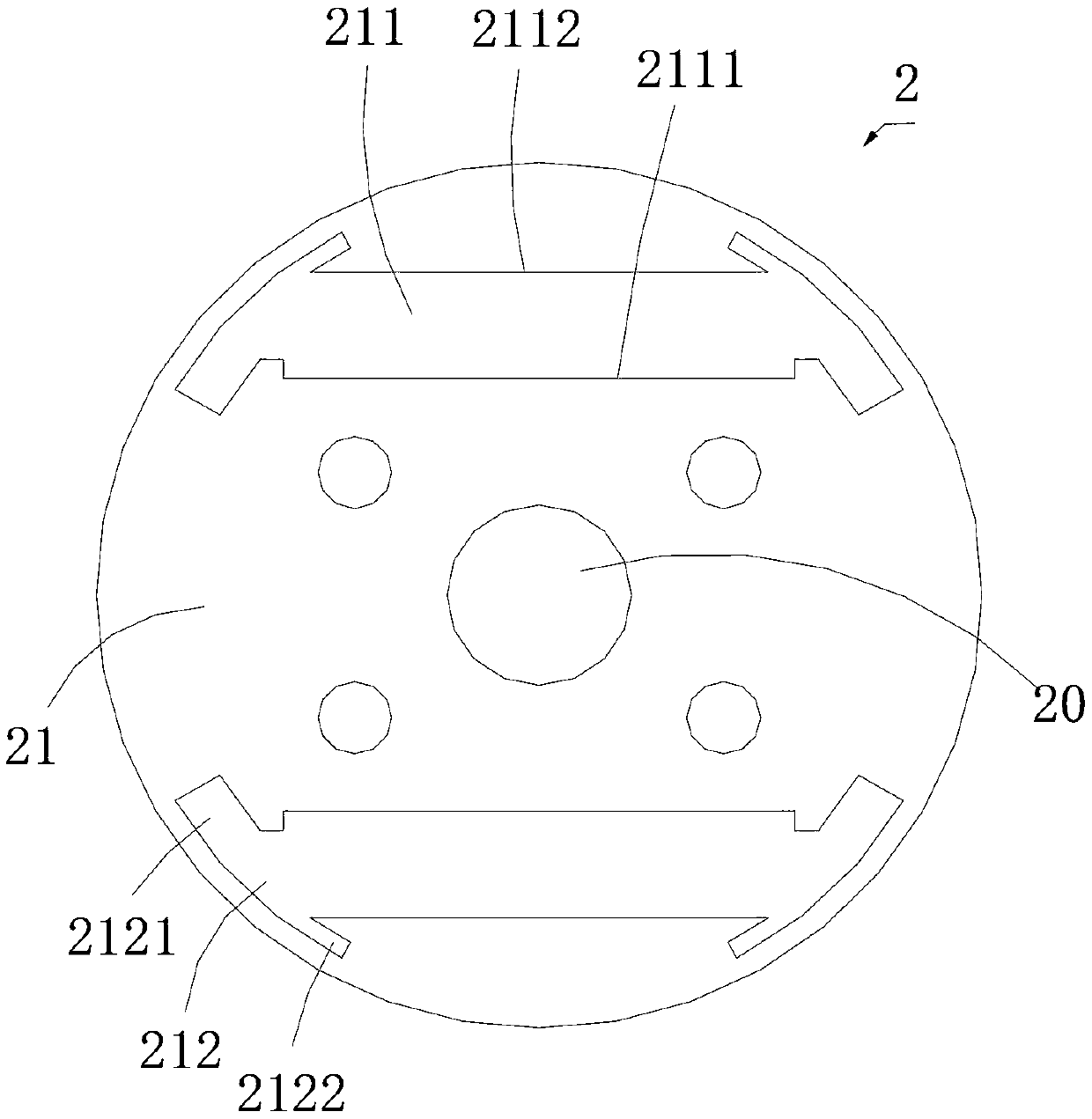 A permanent magnet motor