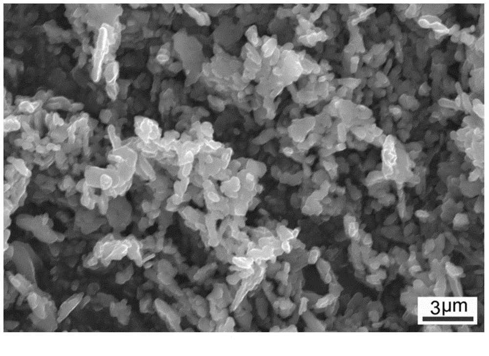 Method for preparing small-particle-size aluminium oxide powder