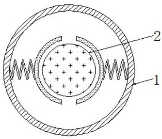 Nutrient solution distribution device used after seedling transplanting in pear tree planting