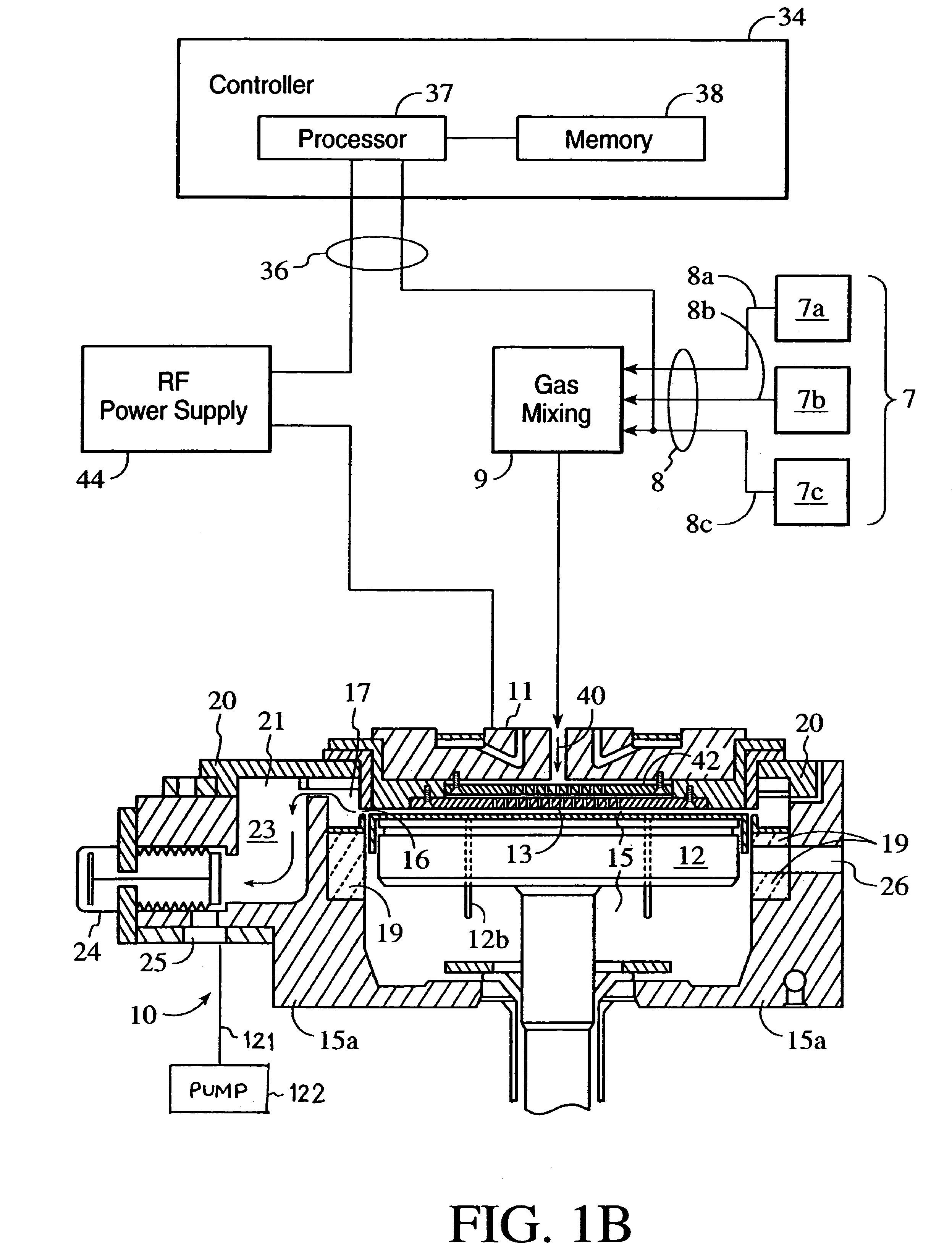 Remote plasma cleaning source having reduced reactivity with a substrate processing chamber