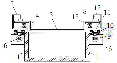 Mobile-pressed battery pack fixing device
