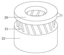 Air treatment device for coal mine operation