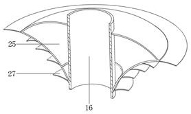 Air treatment device for coal mine operation