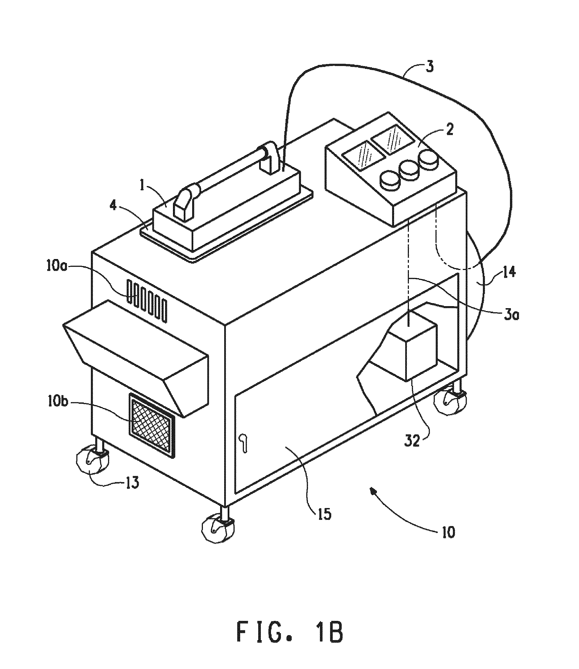 Mobile uva curing system and method for collision and cosmetic repair of vehicles