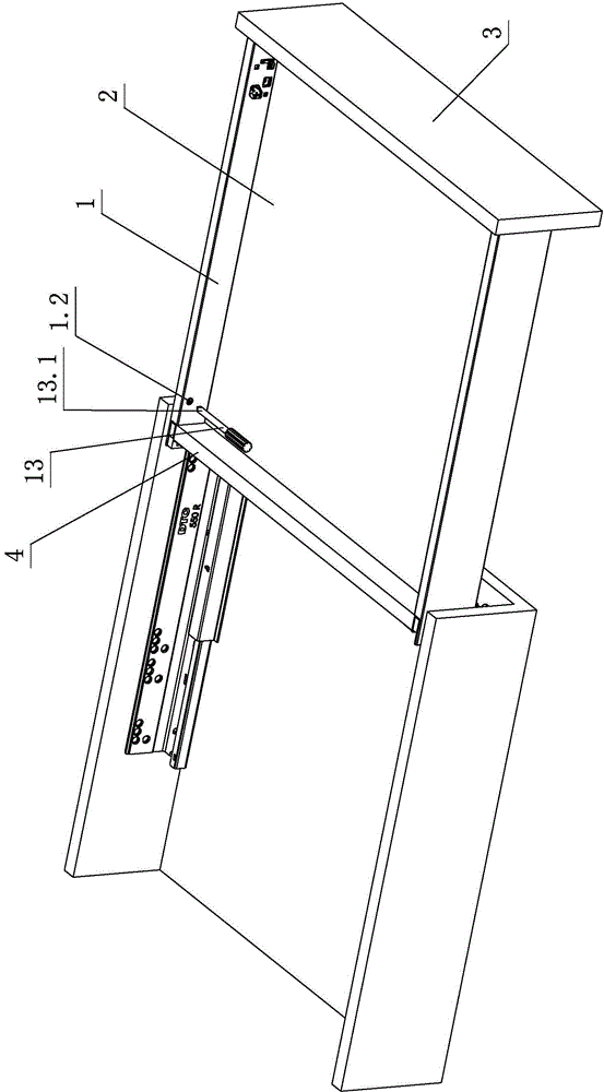 Device for quickly and stably adjusting position of drawer