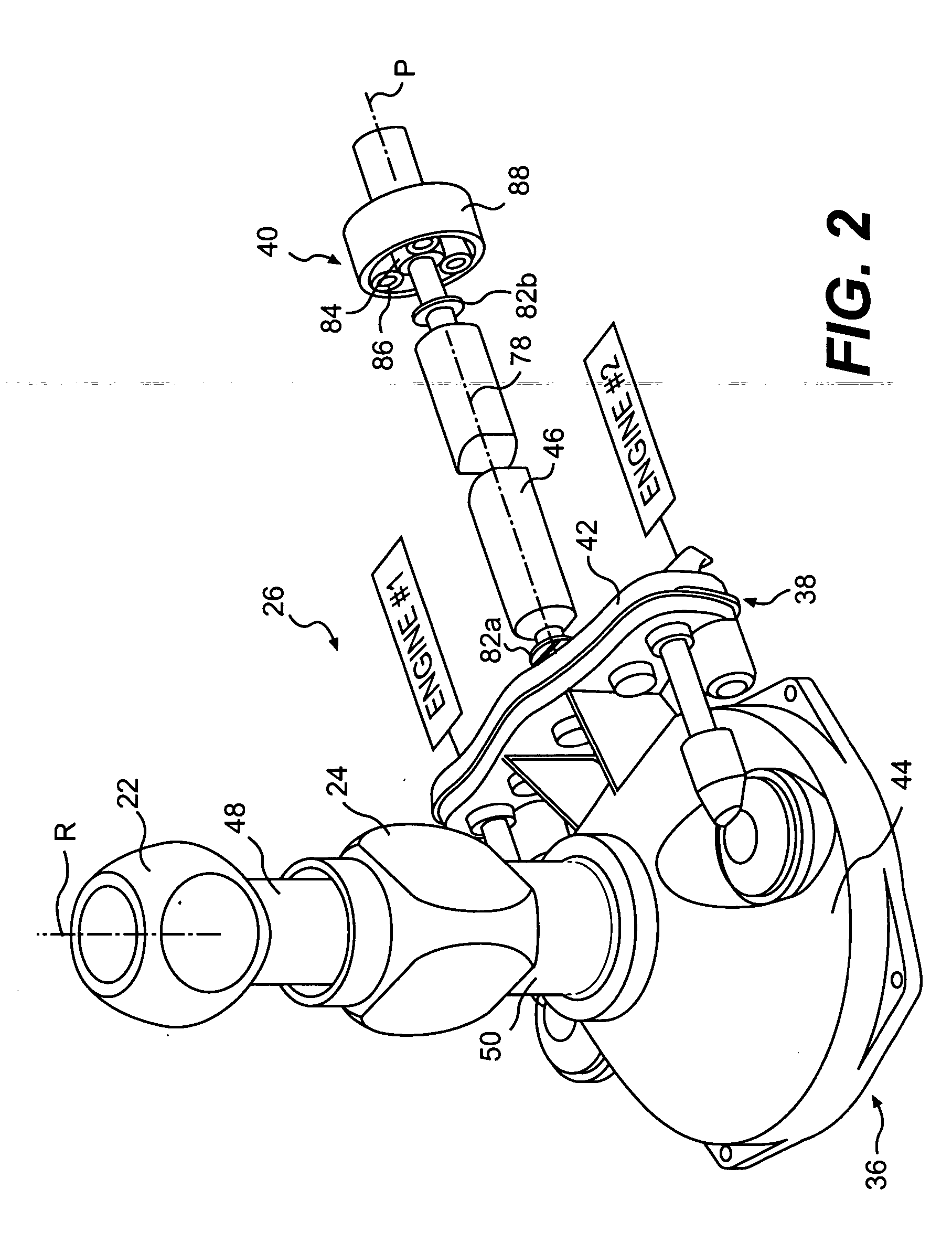 Split torque gearbox for rotary wing aircraft with translational thrust system