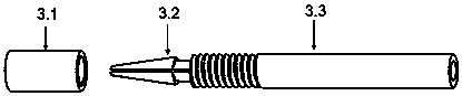 An atmosphere-protected chalcogenide glass optical fiber tapering device and its application method