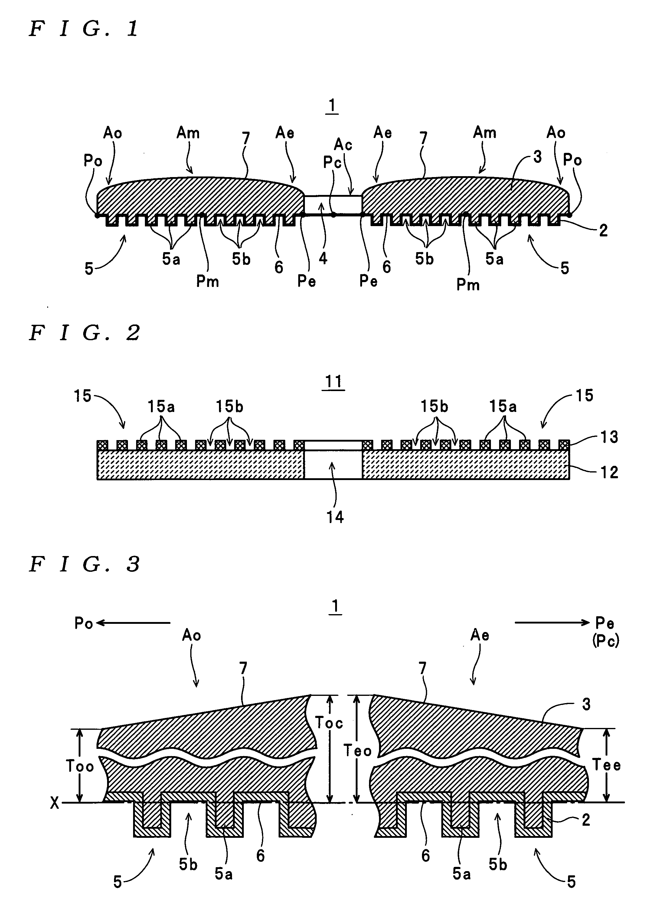 Stamper, method of forming a concave/convex pattern, and method of manufacturing an information recording medium