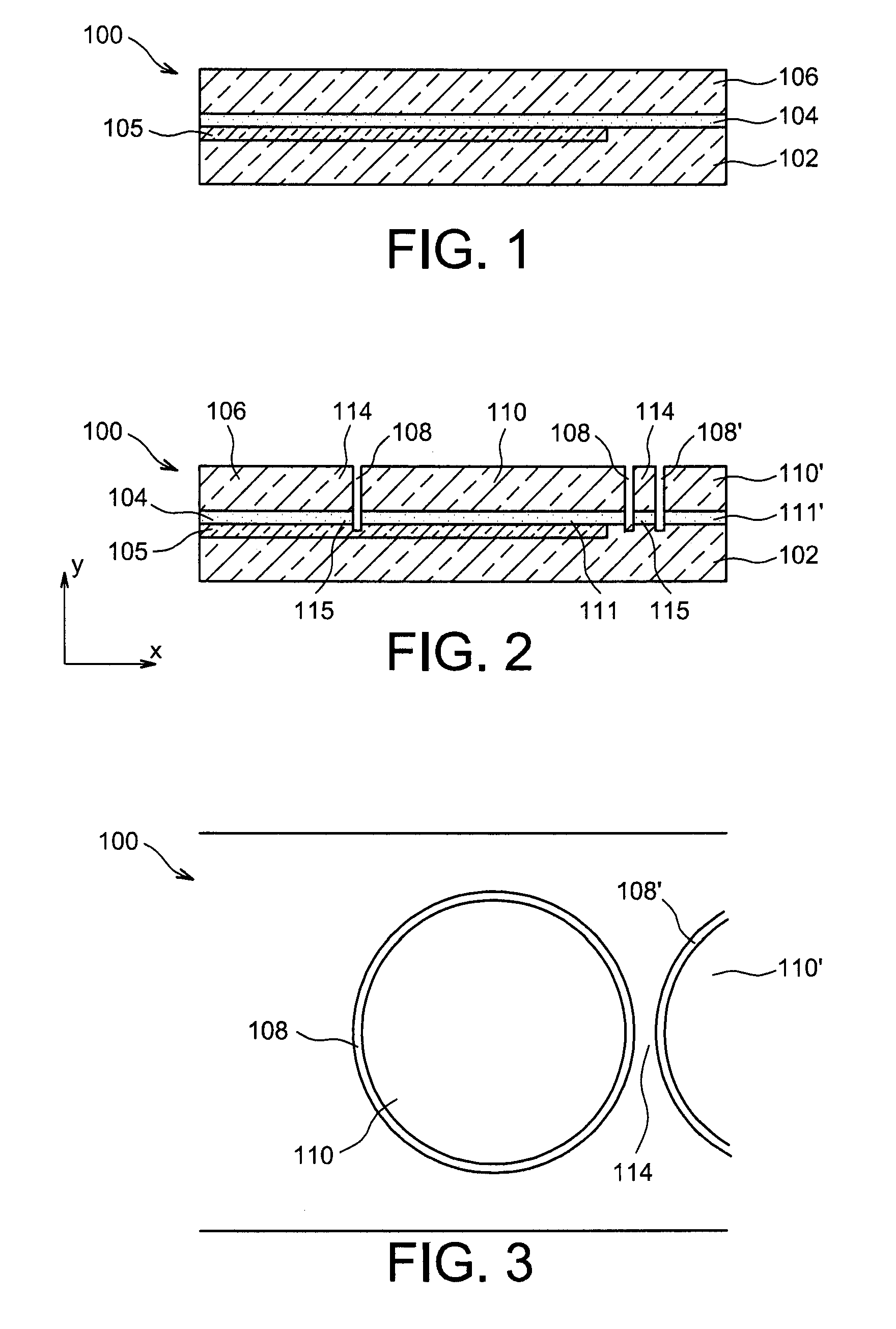 Method of producing a suspended membrane device