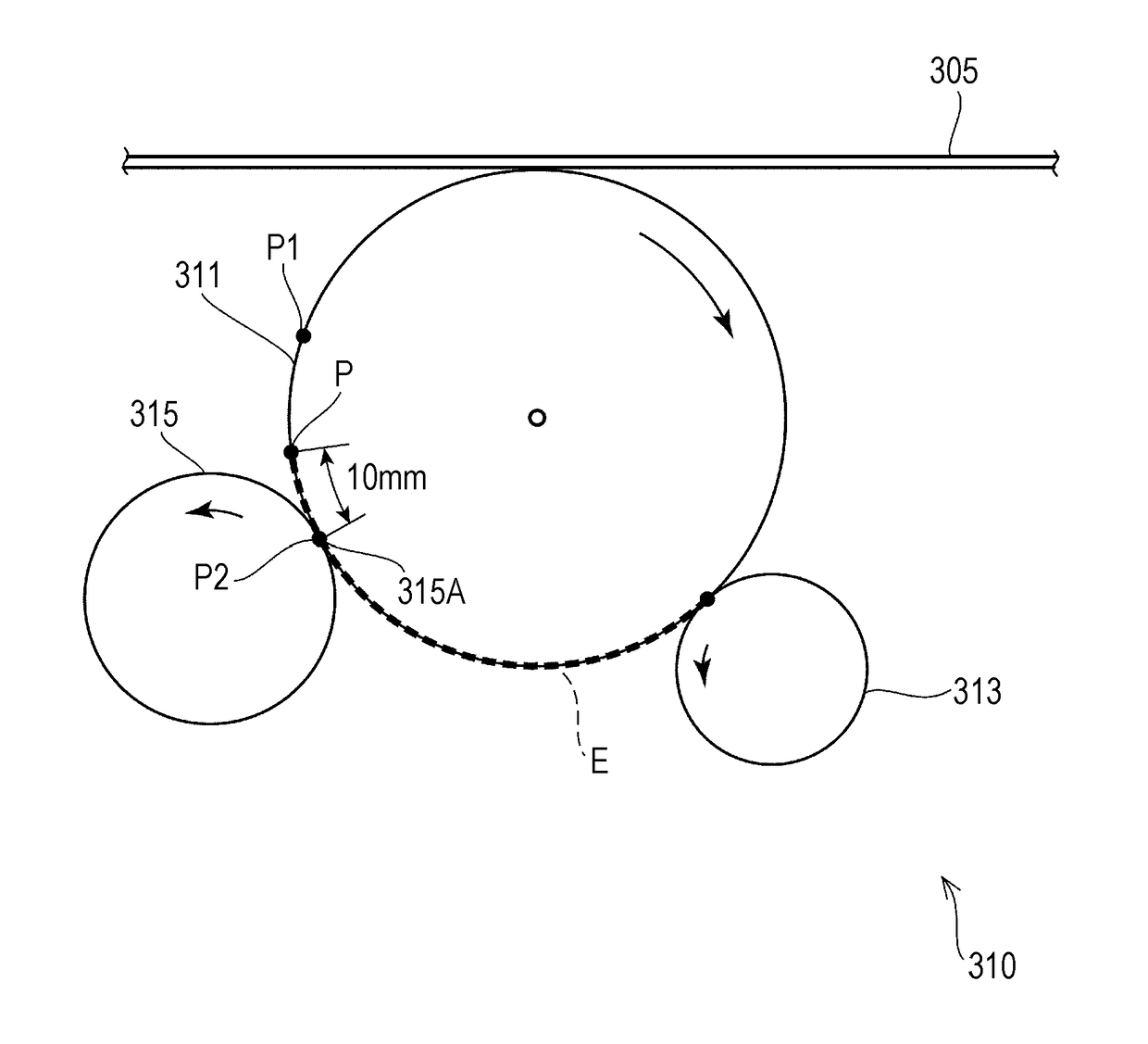 Image forming device, control method for image forming device, and control program for image forming device