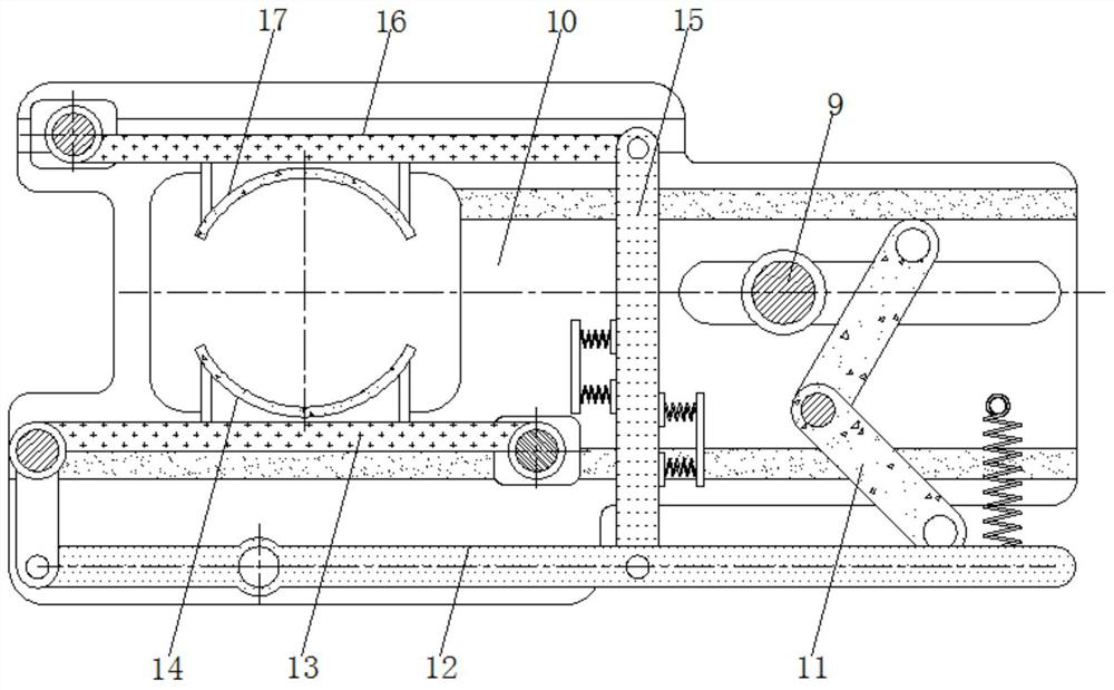 Optical fiber cable surface snap ring mounting device based on new-generation information technology