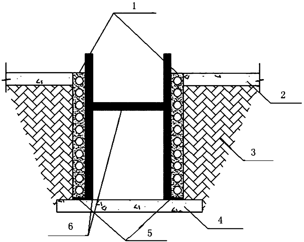 Convenient prefabricated plate brick membrane installing method