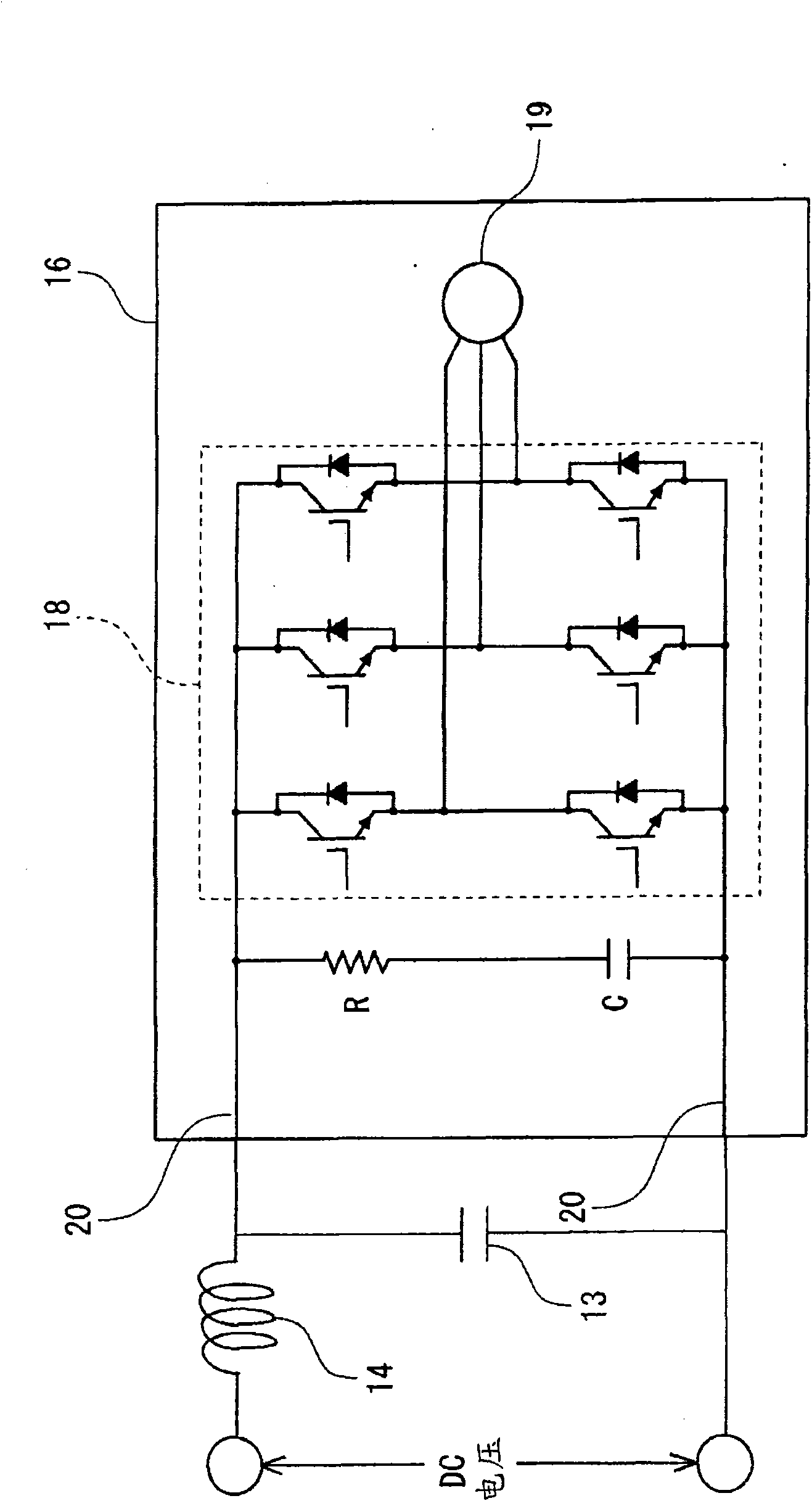 Integrated electric compressor