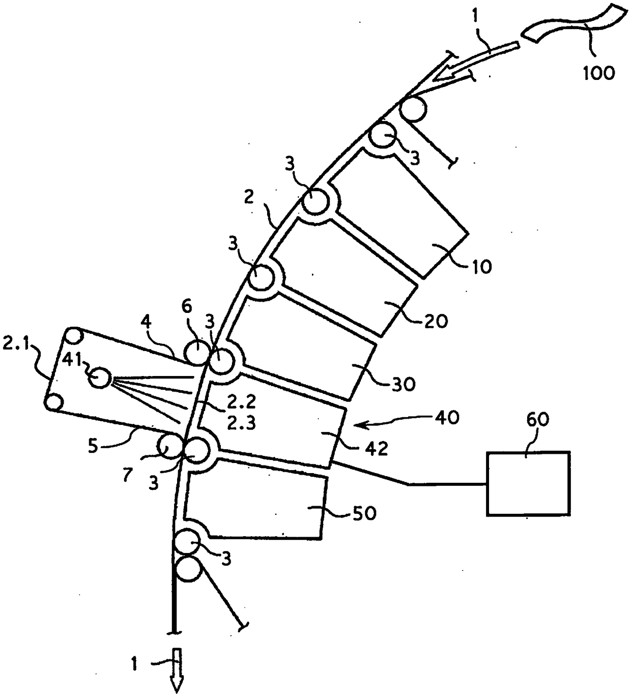 Equipment for processing sheets