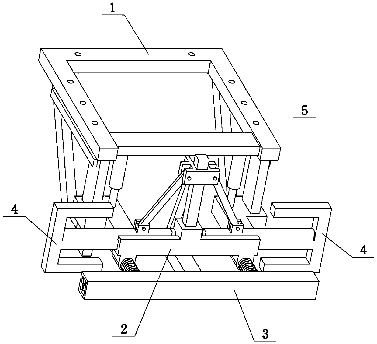 Truck energy absorbing anti-collision beam