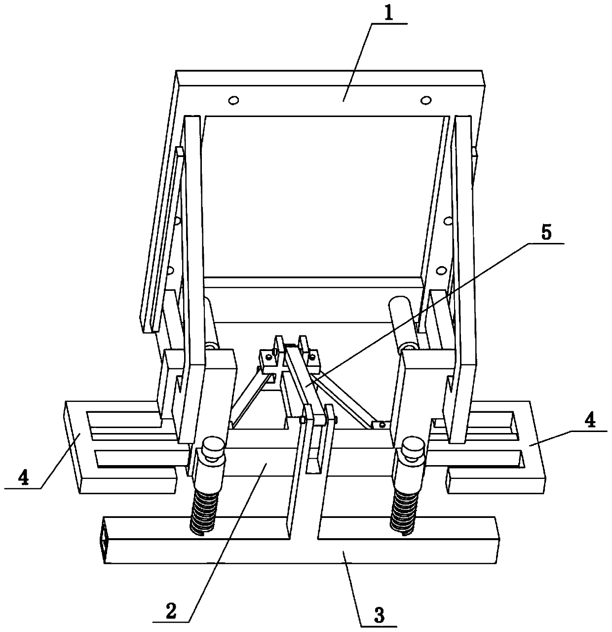 Truck energy absorbing anti-collision beam