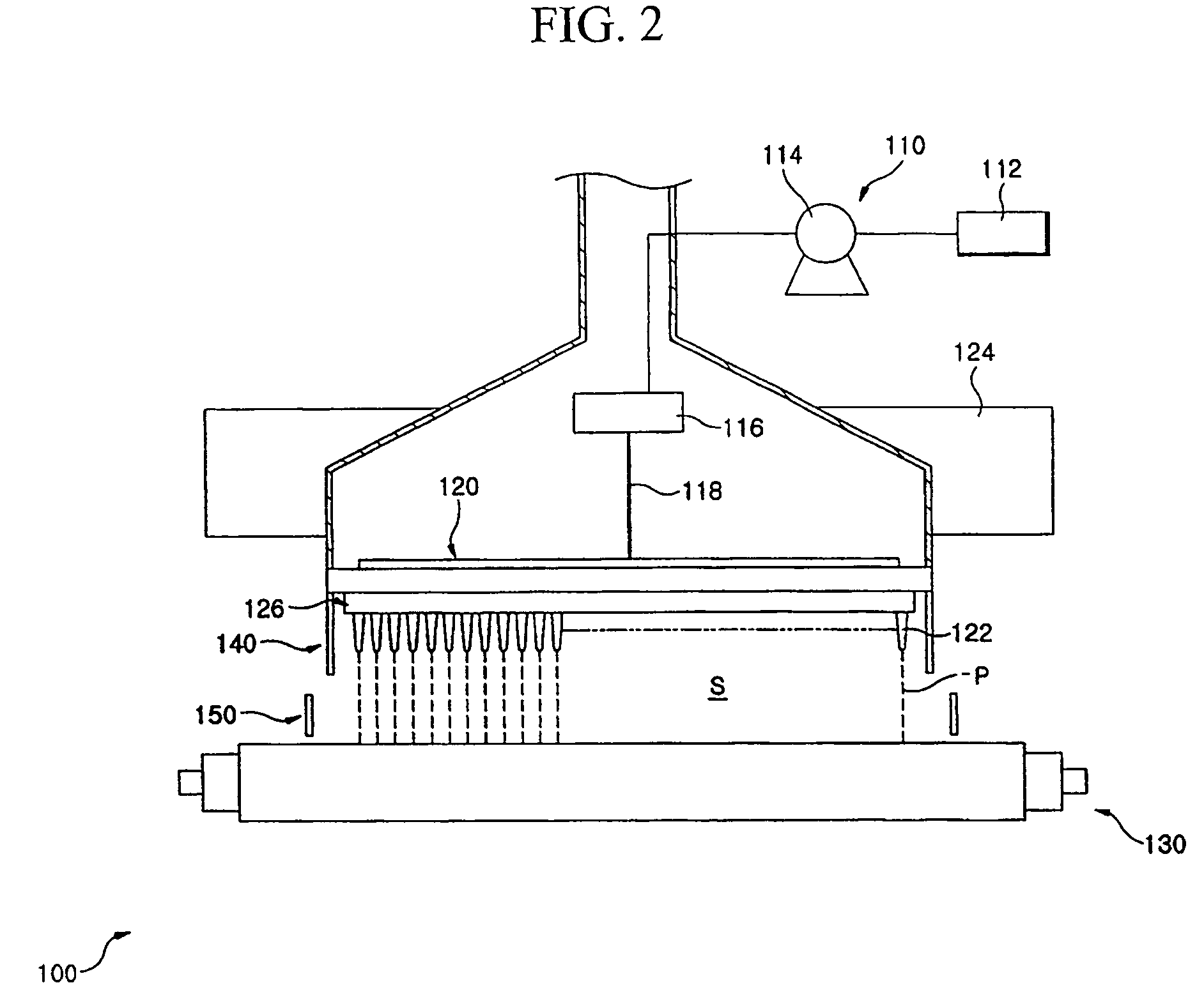 Apparatus for producing nanofiber utilizing electospinning and nozzle pack for the apparatus