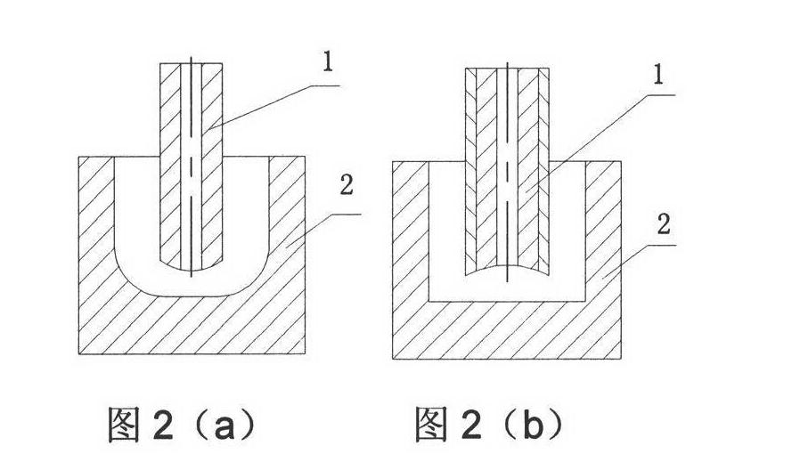 Process for machining electric spark small hole by using compound electrode
