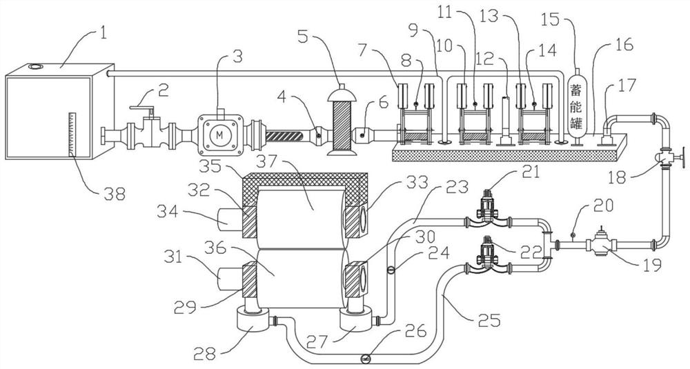 Lithium ion pole piece rolling constant-pressure device