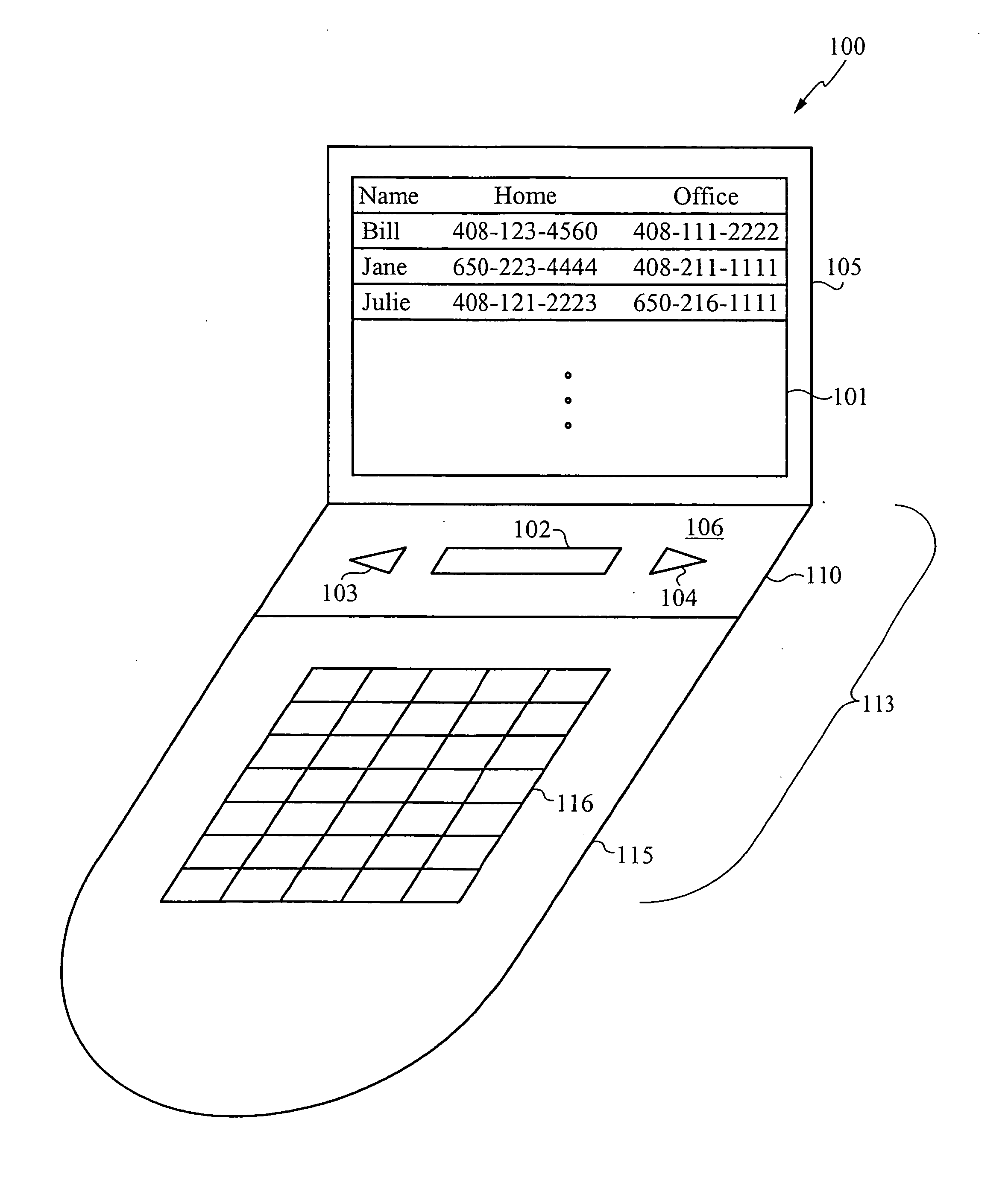 Customizable touch input module for an electronic device