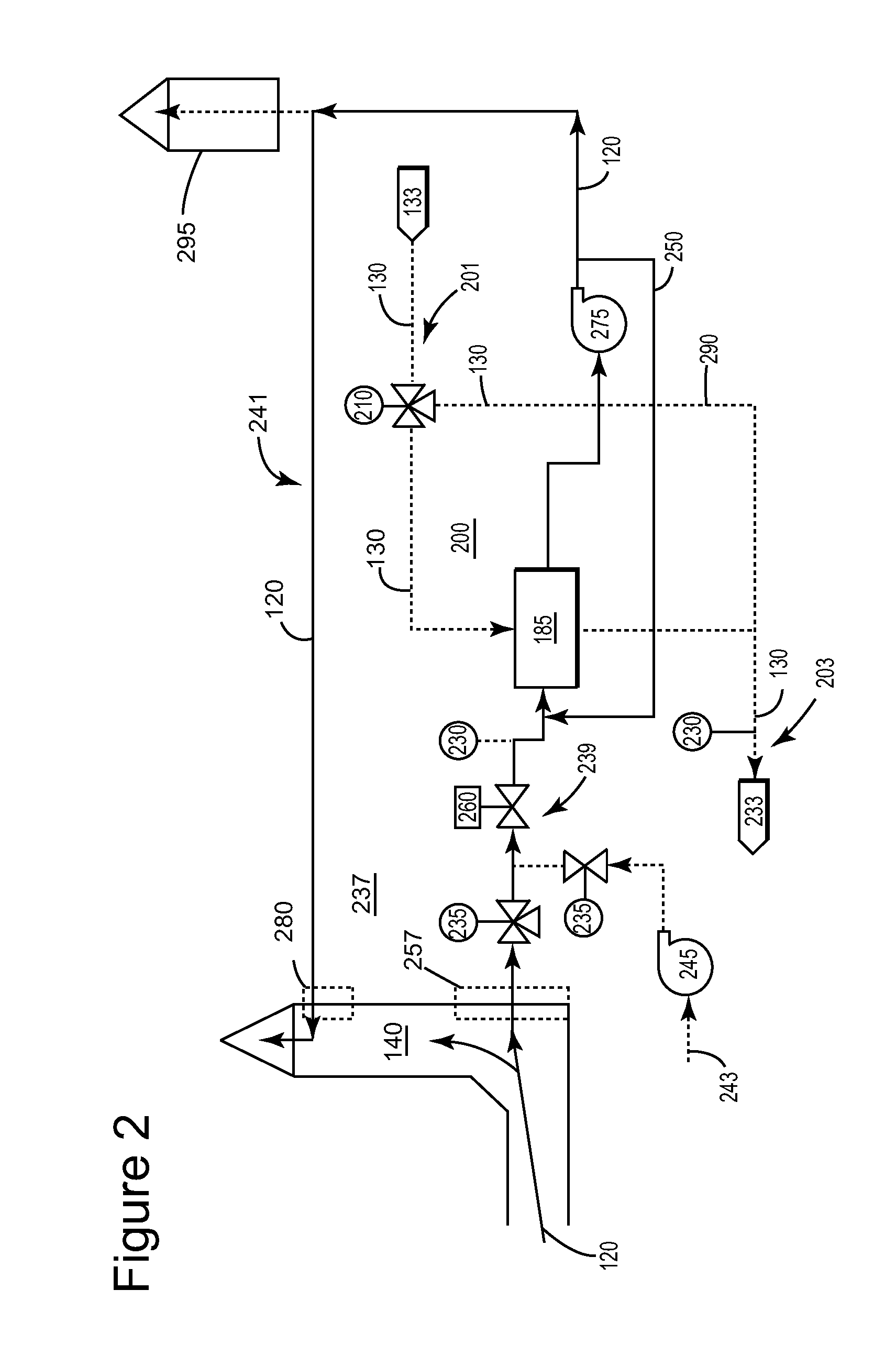 System for heating a fuel