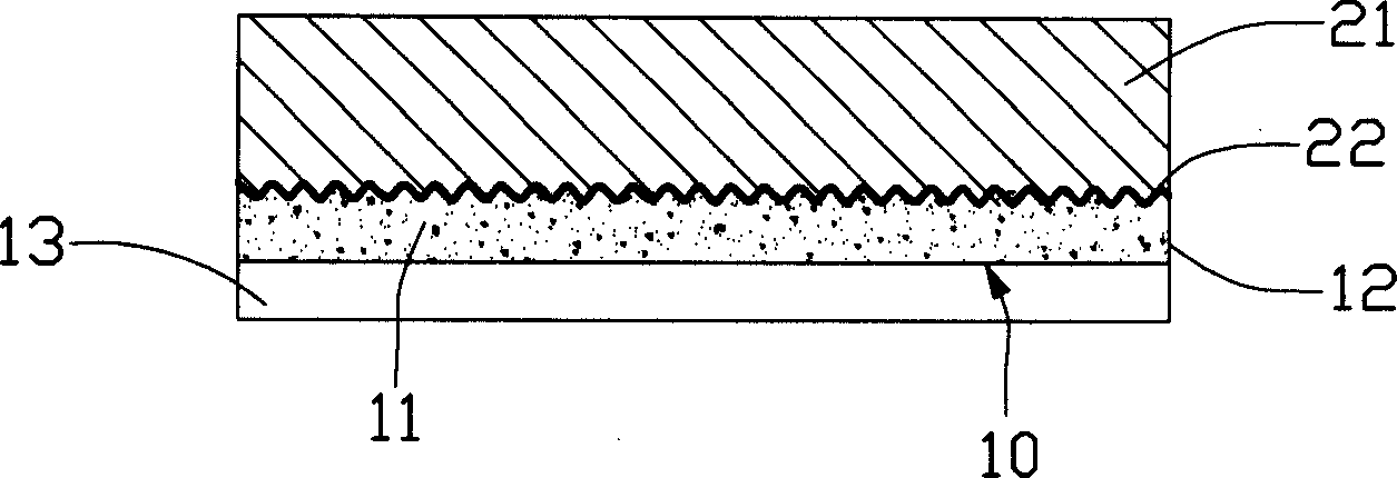 Heat interface material and its producing method