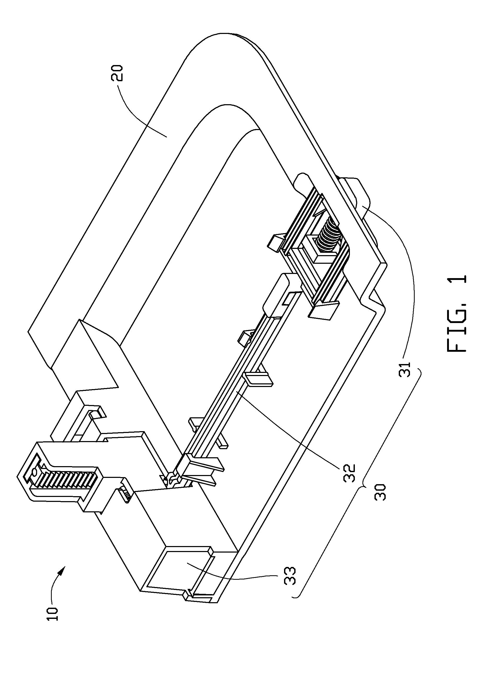 Height adjustment apparatus and projector having same