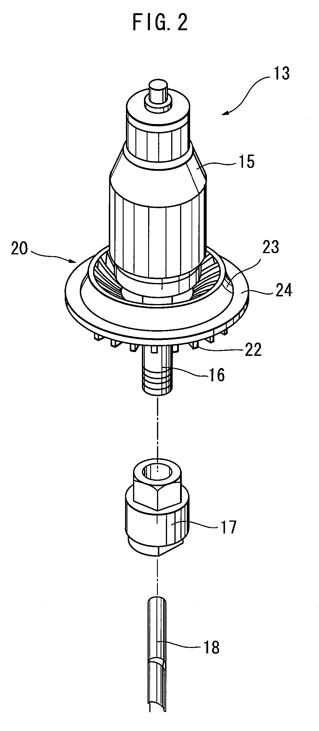 Portable electric router having radial fan