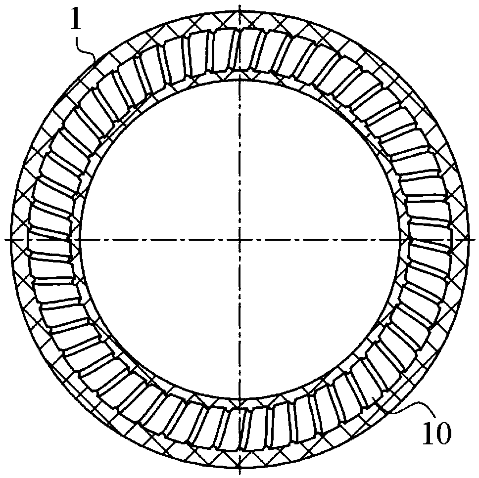 Inflatable anti-explosion tire and processing method thereof