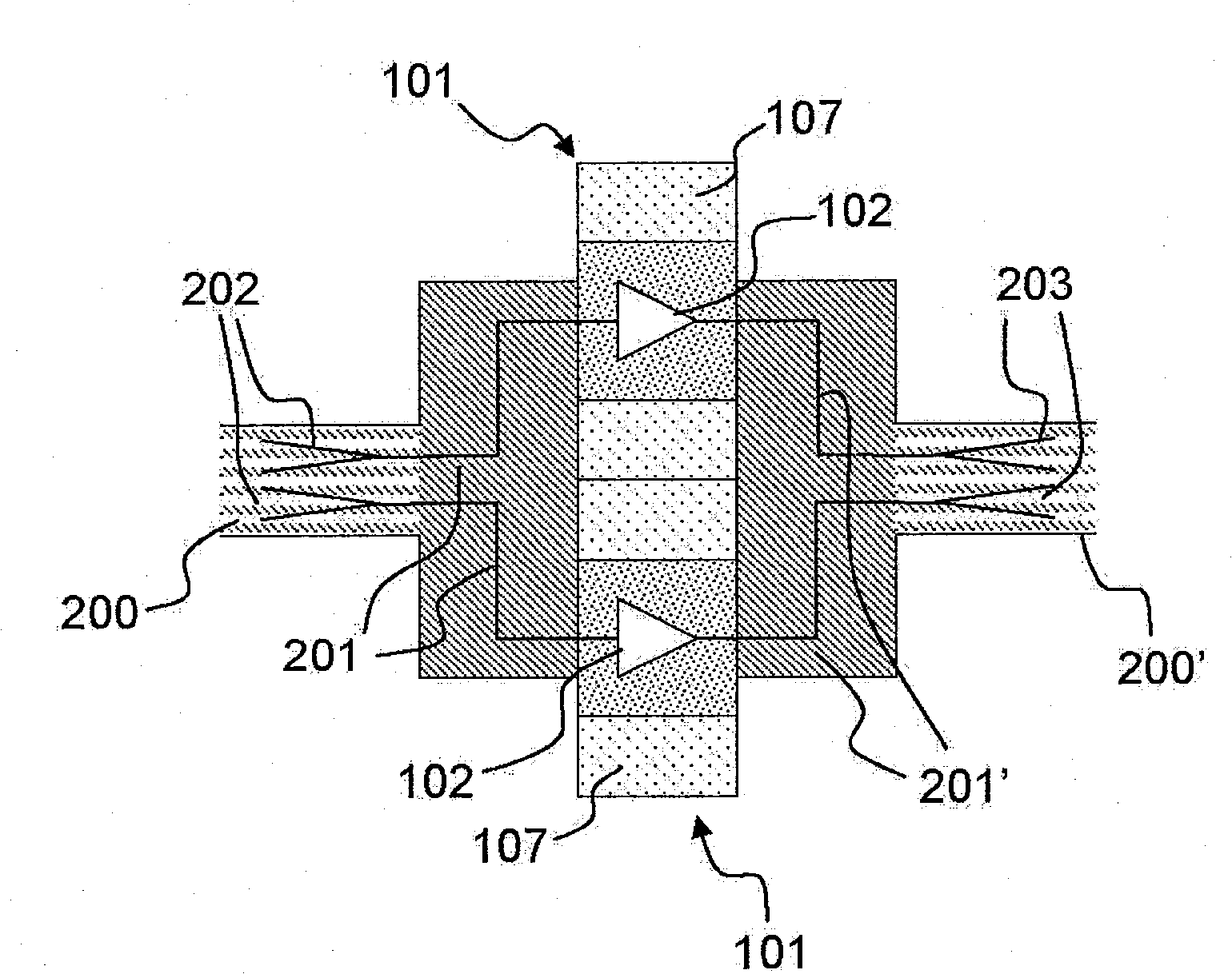 Multi-source spatial power amplifier