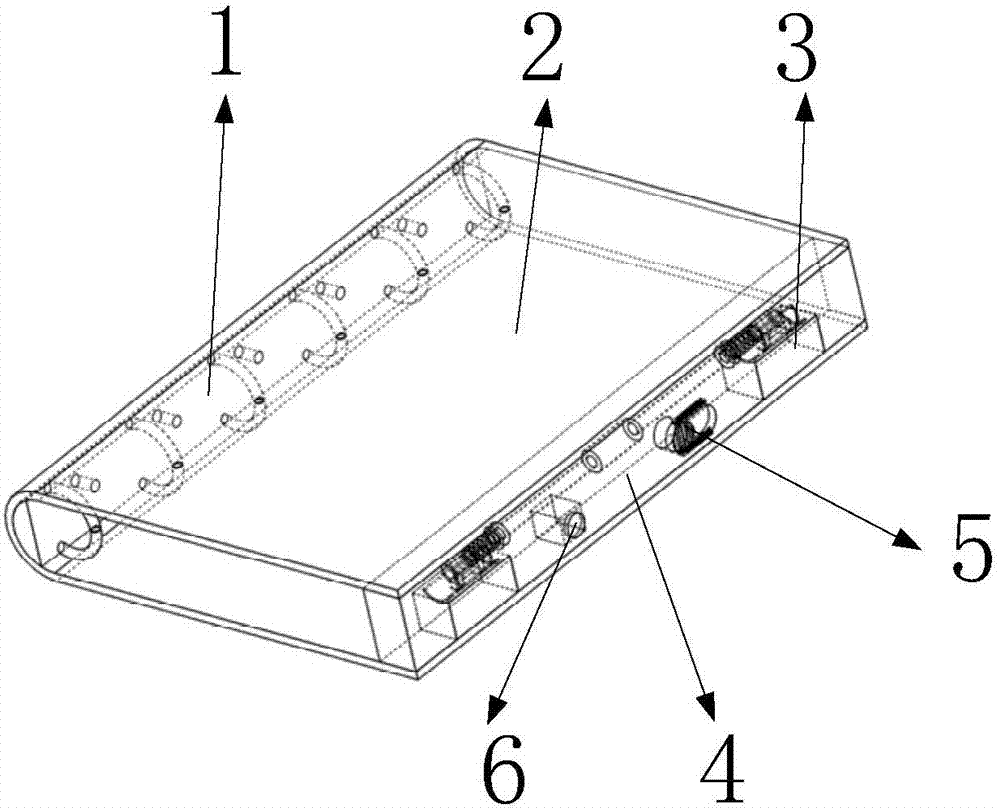 Loose-leaf notebook safety lock based on characteristic recognition module