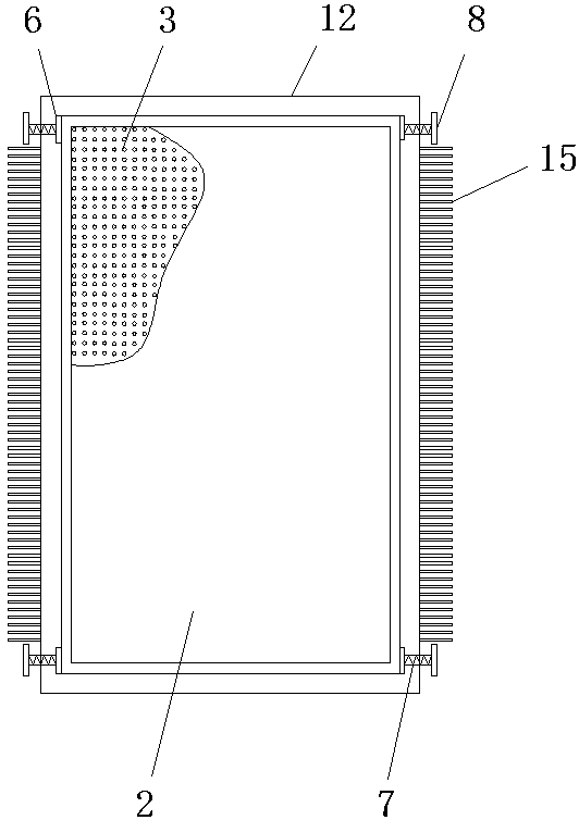 Novel electronic touch screen