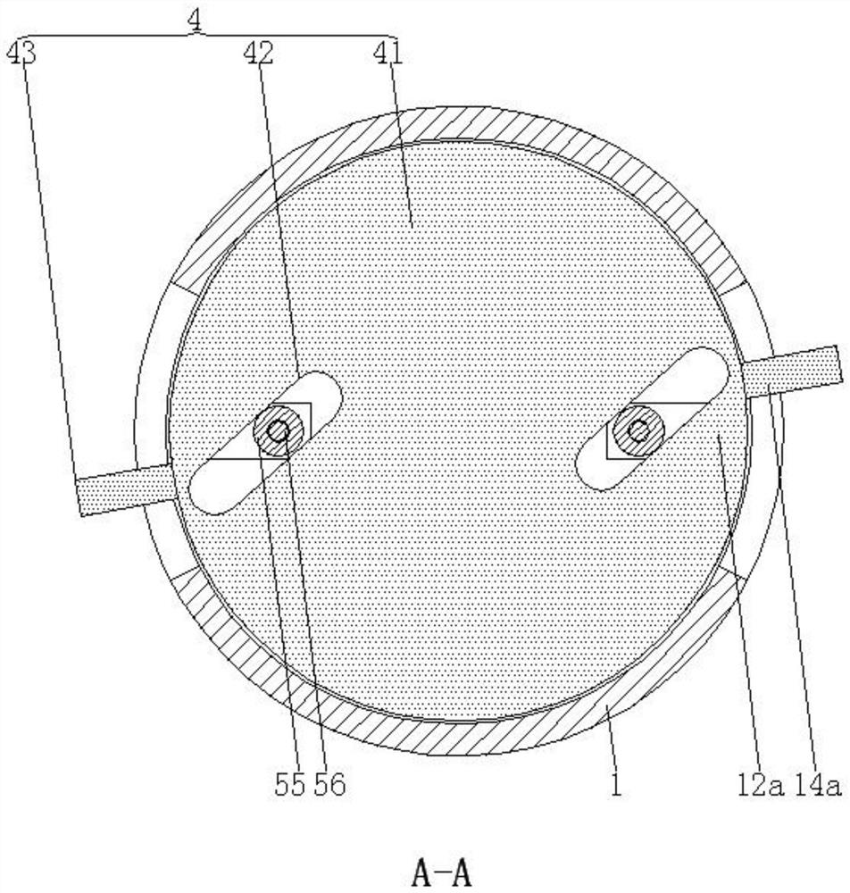 A vaginal color ultrasound probe cleaning device suitable for obstetrics and gynecology