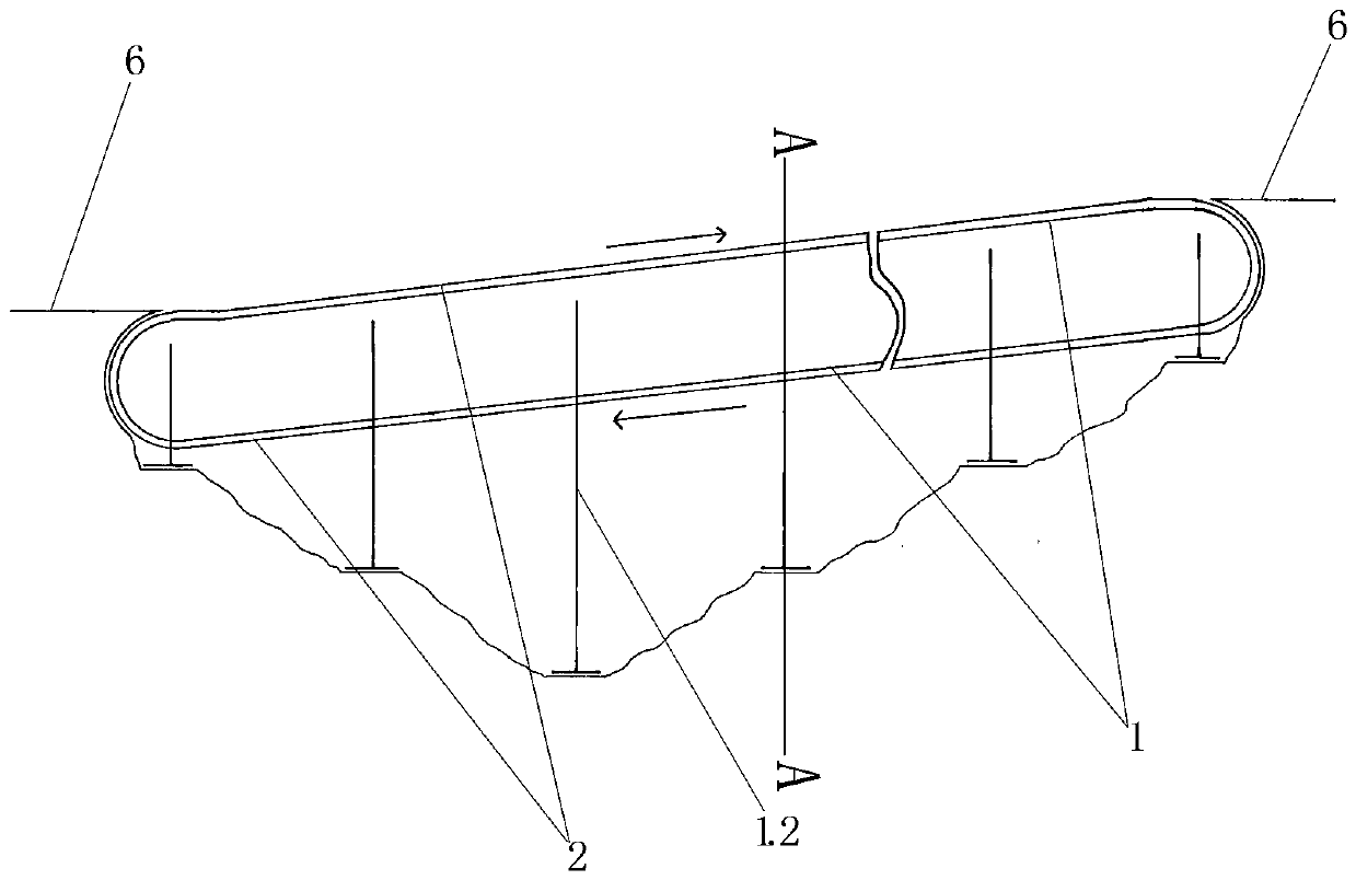 Highway long uphill and downhill automobile carrier