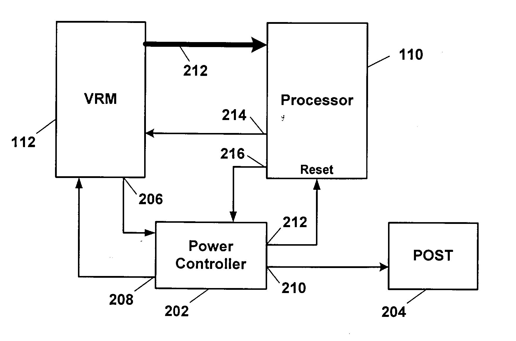 Power-up of multiple processors when a voltage regulator module has failed