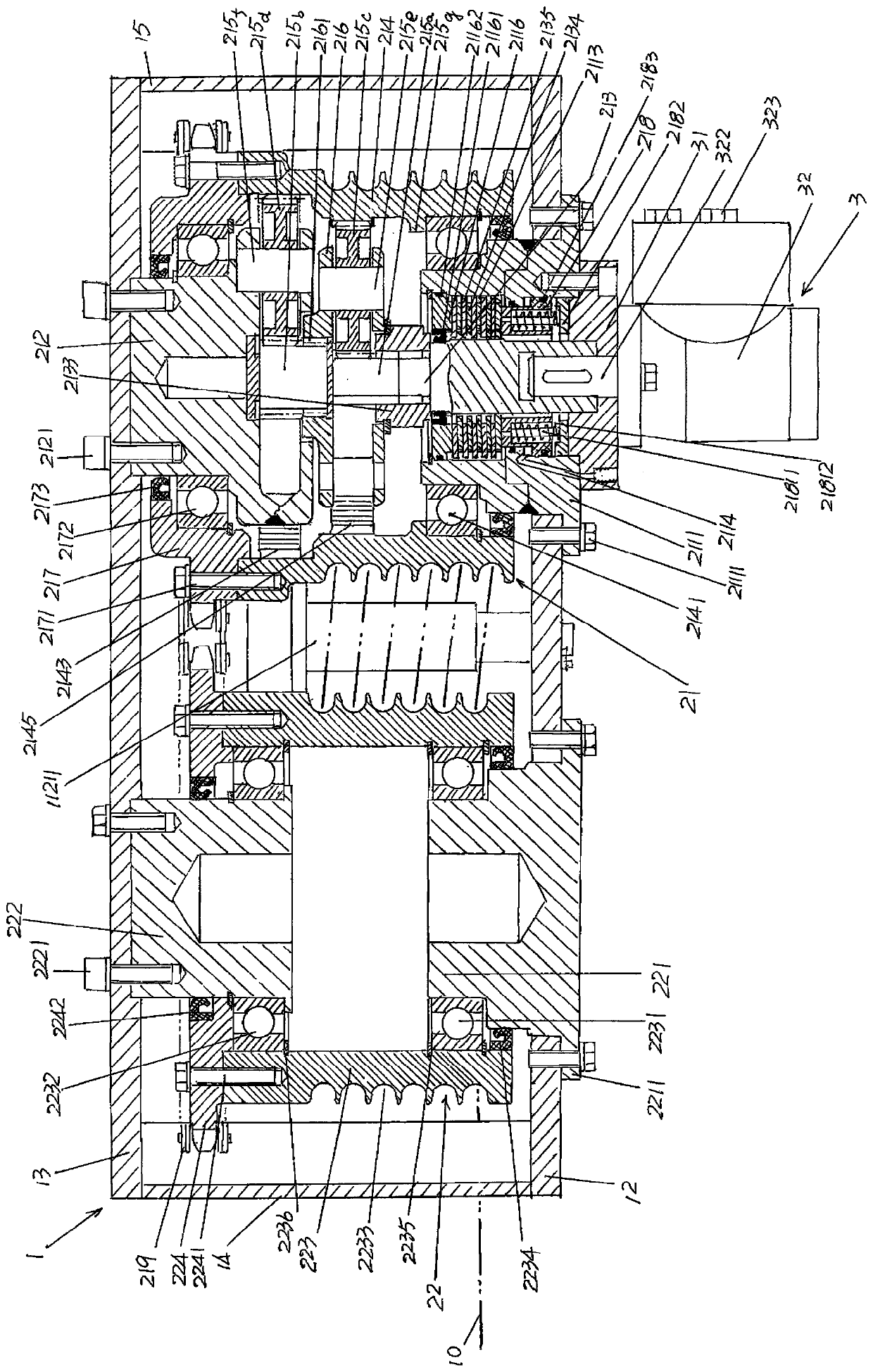 Vehicle-mounted constant force fire fighting winch