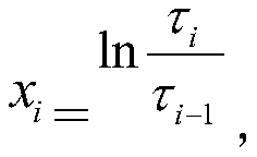 Thermal conductivity coefficient measurement method based on data screening