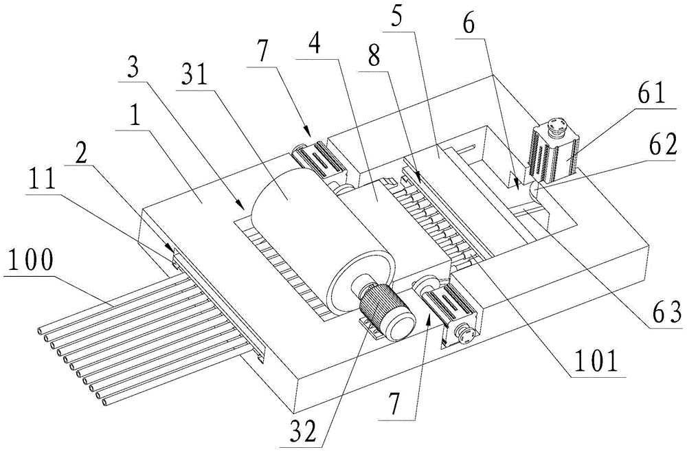 Laser automatic stripping device and stripping method of side-by-side wire sheath