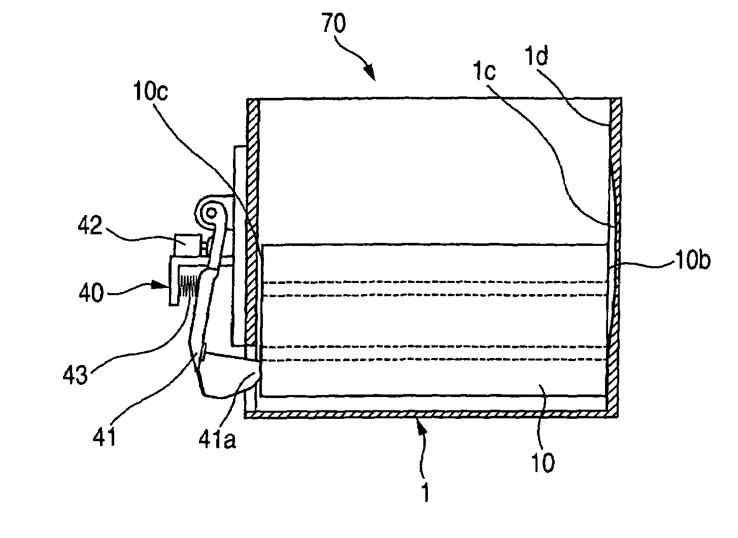 Rolled paper holder and image forming apparatus incorporating the same