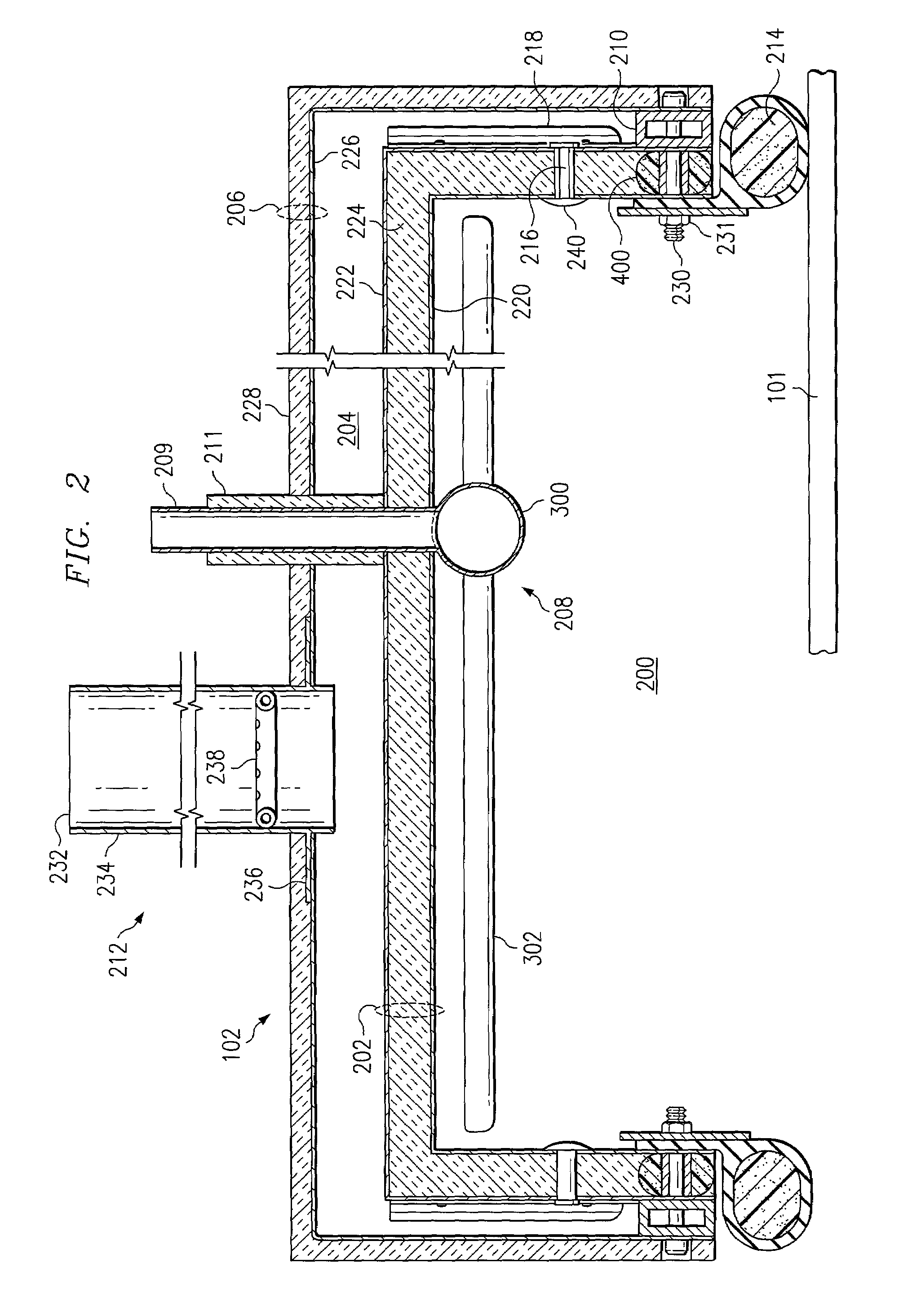 System and method for curing composite material