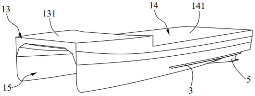 Ship body and deep V-shaped bevel half-small waterplane area catamaran
