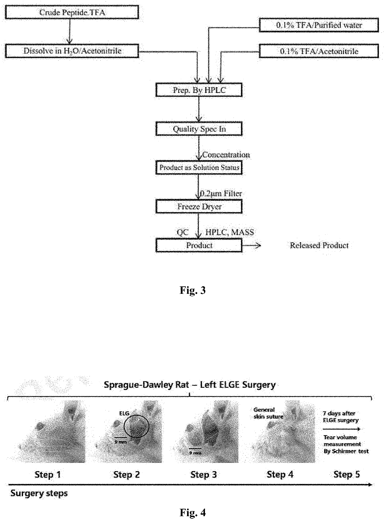 Peptides and pharmaceutical compositions for treating eye diseases