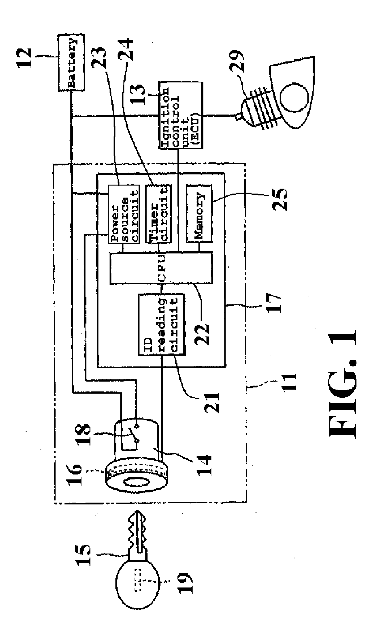 Antitheft method and device for vehicle